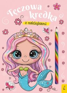 Syrenka. Tęczowa kredka