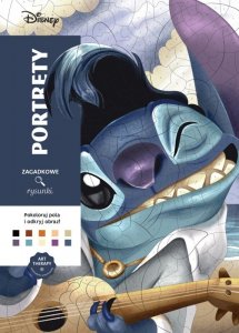 Portrety. Kolorowanka antystresowa Disney. Zagadkowe rysunki