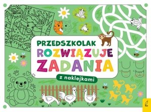 Przedszkolak rozwiązuje zadania. Zeszyt zielony