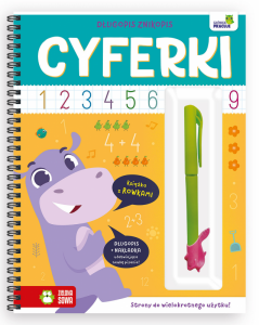 Cyferki. Długopis znikopis
