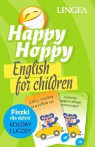 Happy Hoppy. Fiszki dla dzieci do nauki angielskiego. Kolory i liczby