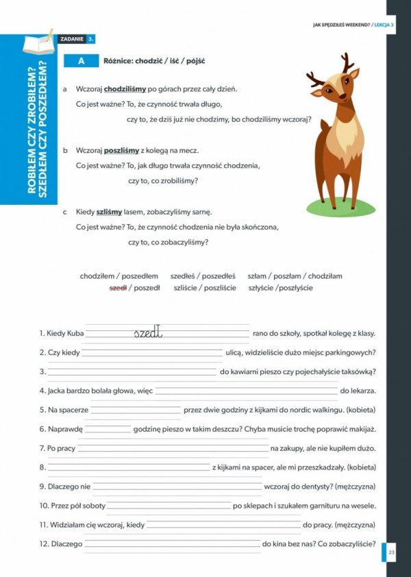 Witaj! Komunikacja w języku polskim dla obcokrajowców. Poziom A2 część 1. Podręcznik i zeszyt ćwiczeń z odpowiedziami (EBOOK)