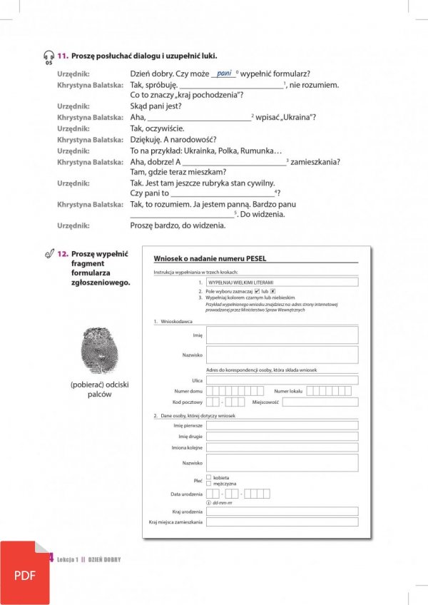 Po prostu polski. Podręcznik do nauki języka polskiego dla uchodźców z Ukrainy (EBOOK PDF)