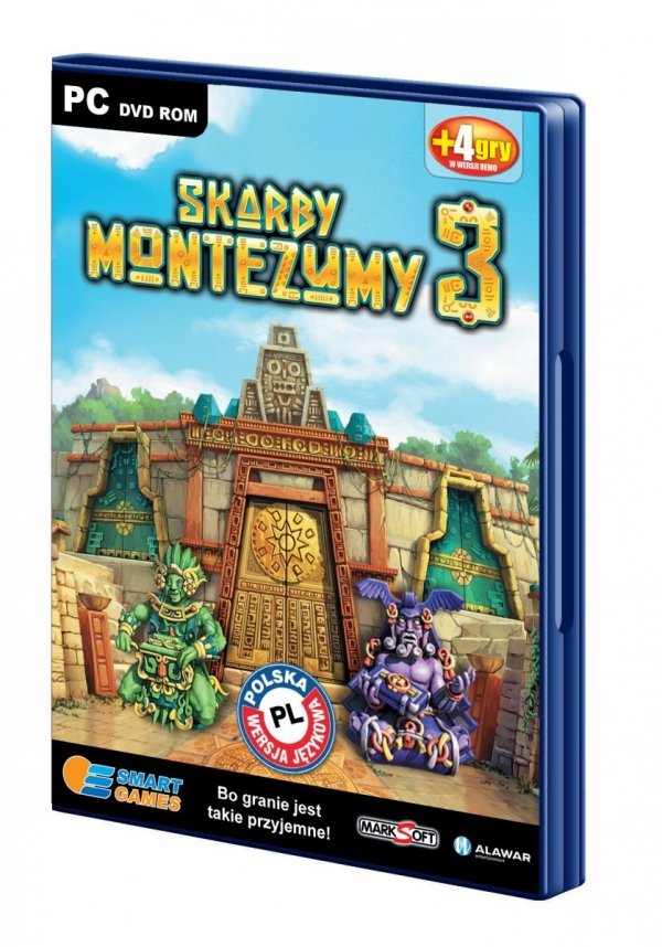 Skarby montezumy 3. Smart games. PC CD-ROM