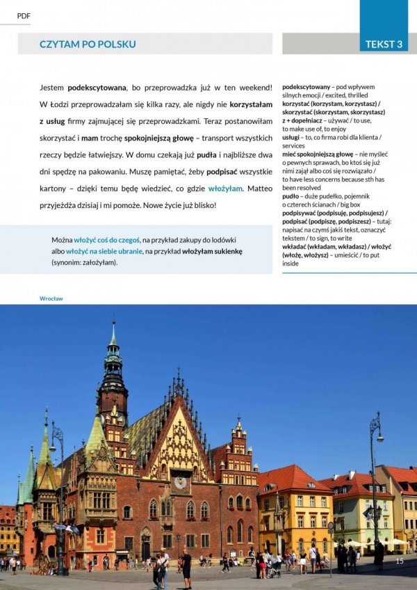 Czytam po polsku. Poziom B1 (E-BOOK PDF)