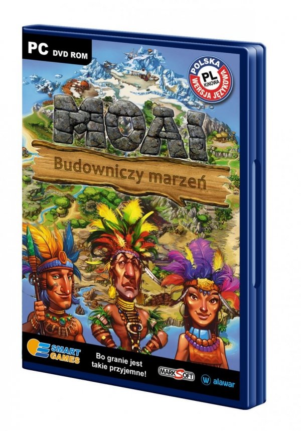 Moai. Budowniczy marzeń. Smart games. PC CD-ROM