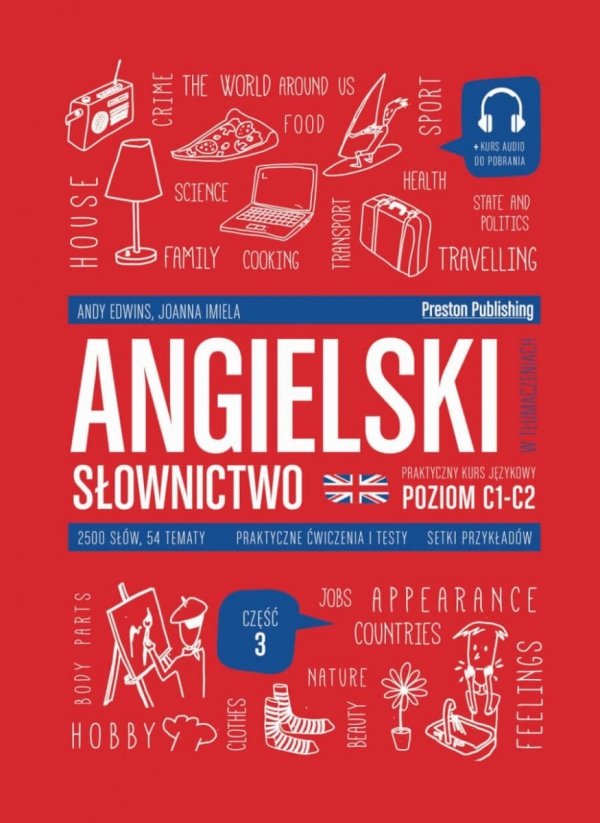 Angielski w tłumaczeniach. Słownictwo 3 (Poziom C1-C2) + kurs audio do pobrania