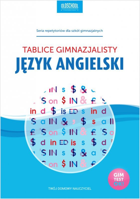 Język angielski. Tablice gimnazjalisty. eBook (EBOOK)