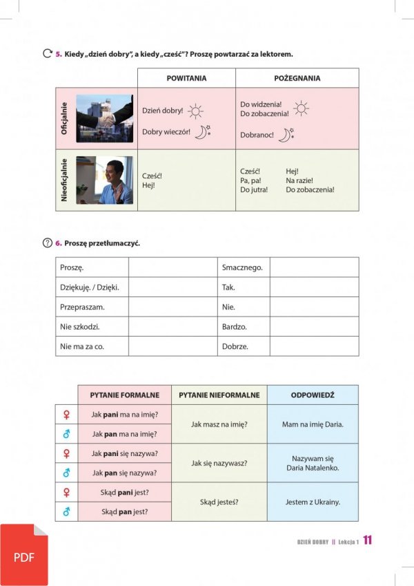 Po prostu polski. Podręcznik do nauki języka polskiego dla uchodźców z Ukrainy (EBOOK PDF)