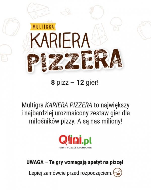 KARIERA PIZZERA. Multigra z quizem