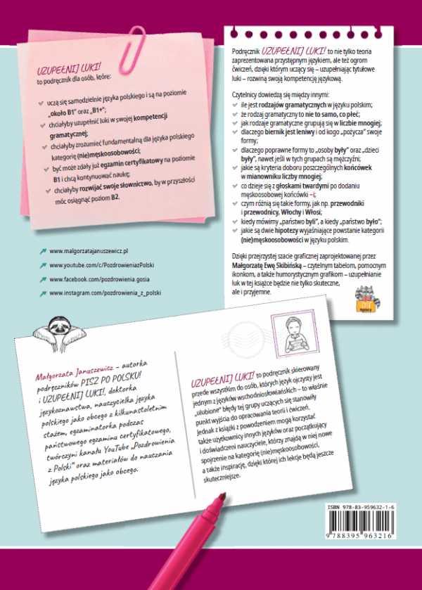 Zestaw: Pisz po polsku! + Uzupełnij luki!
