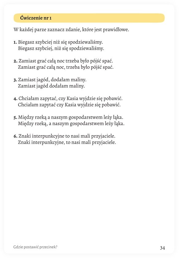 Gdzie postawić przecinek? Teoria i ćwiczenia (EBOOK PDF, MOBI, EPUB)