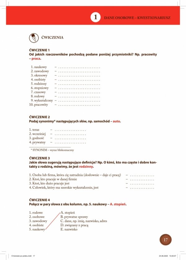 O biznesie po polsku. Podręcznik do nauki języka polskiego. Wprowadzenie do języka biznesu. (B1-B2) Wyd. 2 poprawione