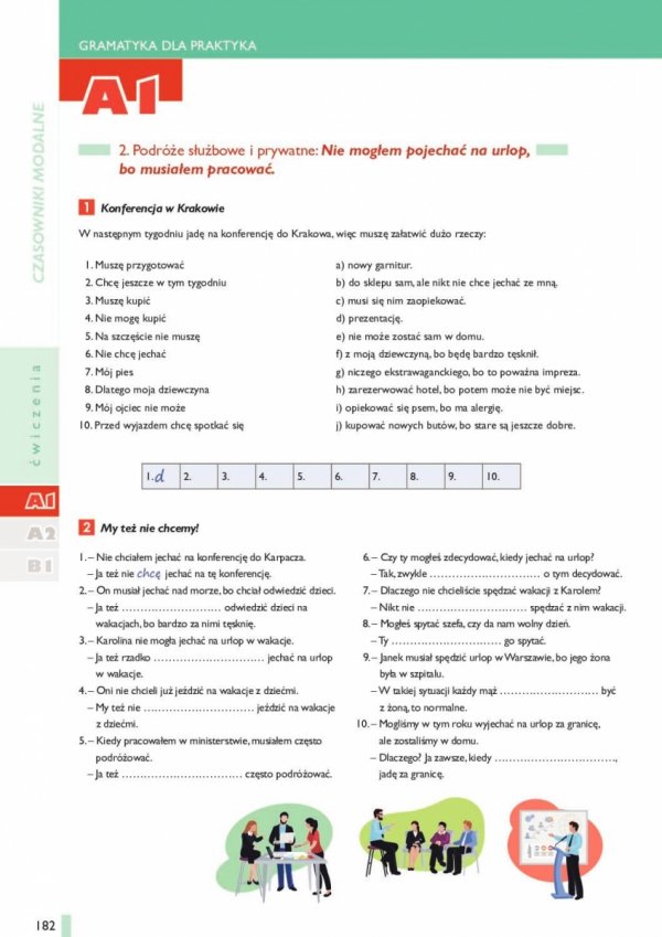 Zestaw Gramatyka dla praktyka 2. Czasownik. Wersja papierowa + flipbook