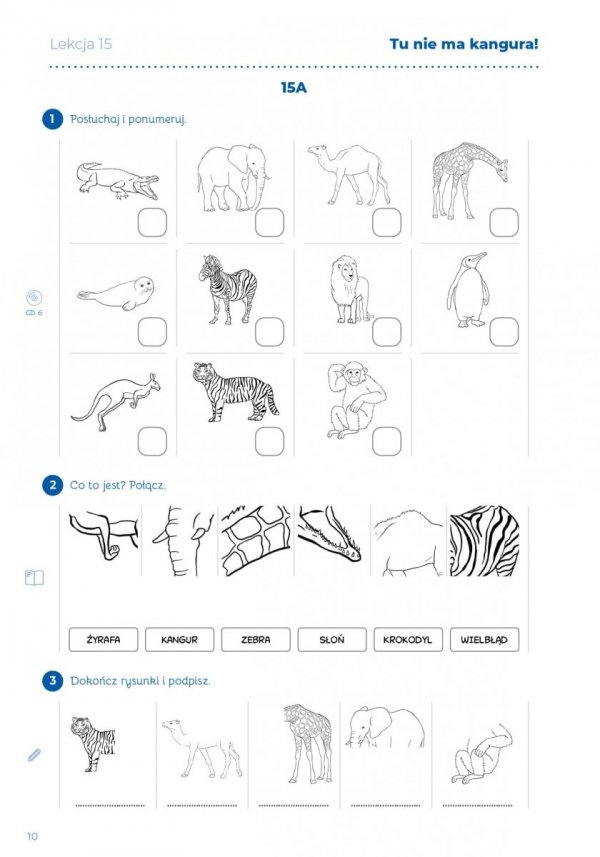 Po polsku? Tak! Zeszyt ćwiczeń część 2 dla dla dzieci uczących się języka polskiego jako drugiego z płytą CD