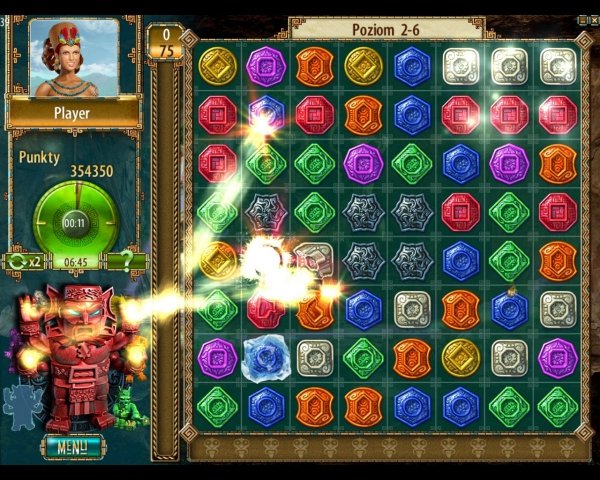 Skarby montezumy 2. The treasures of montezuma 2. Smart games. PC CD-ROM + 4 gry w wersji demo