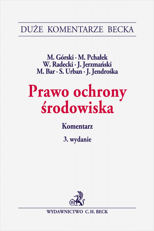 Prawo ochrony środowiska. Komentarz