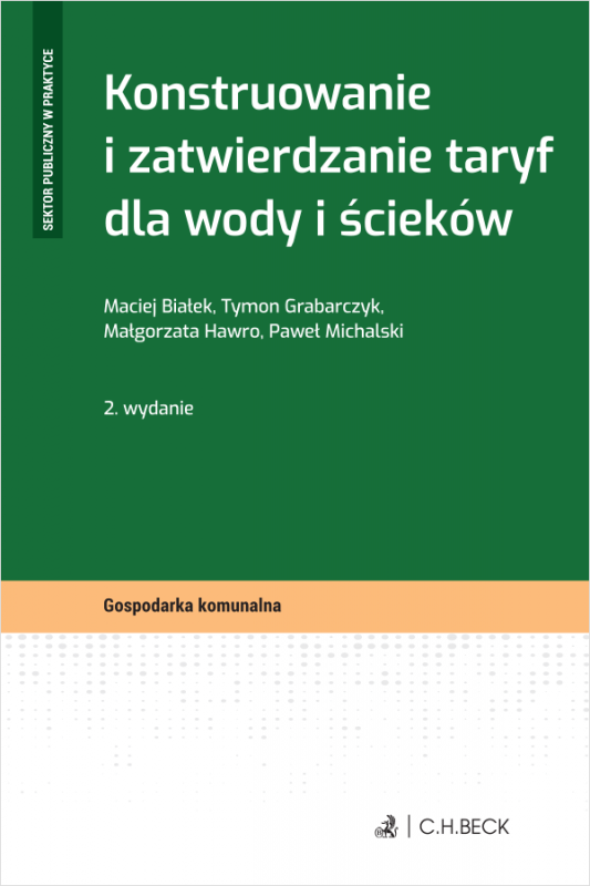 Konstruowanie i zatwierdzanie taryf dla wody i ścieków