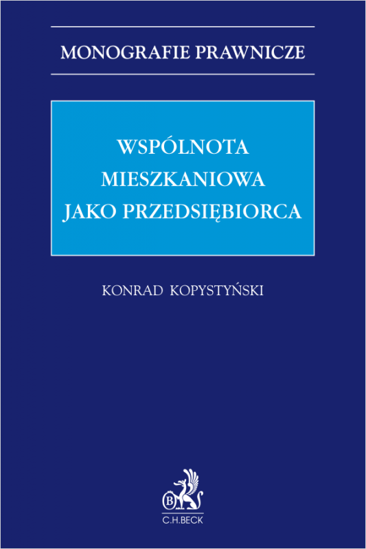 Wspólnota mieszkaniowa jako przedsiębiorca