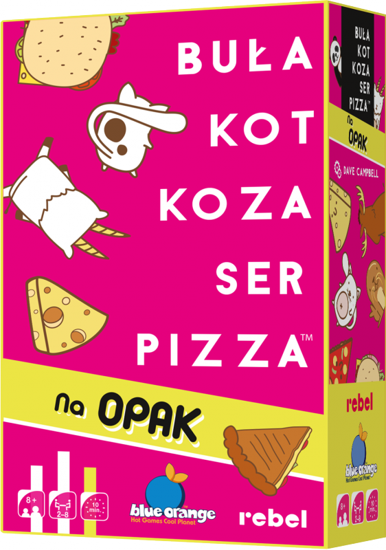 Buła Kot Koza Ser Pizza Na opak