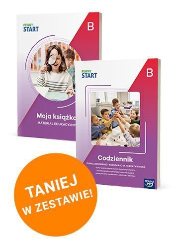 Pewny start. B Zestaw Moja książka. Codziennik. Funkcjonowanie, komunikacj, kreatywność