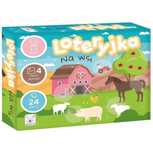 Gra loteryjka. Na wsi