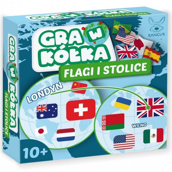 Gra w Kółka Flagi i Stolice