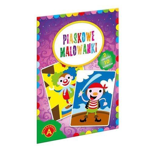 Piaskowe Malowanki Klaun Pirat