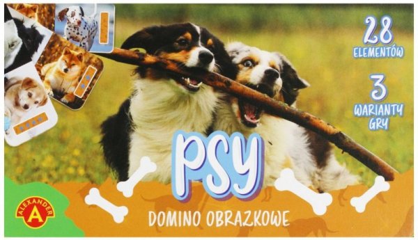 Domino obrazkowe - psy.