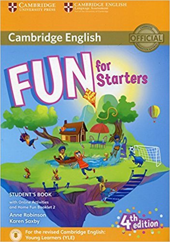 Fun for Starters 4ed SB + Online Activities + Audio + Home Fun Booklet 2