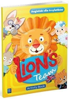 Lion's Team. Język angielski. Karty pracy. Trzylatek