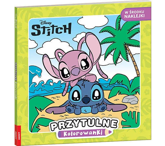 Disney Stitch. Przytulne kolorowanki