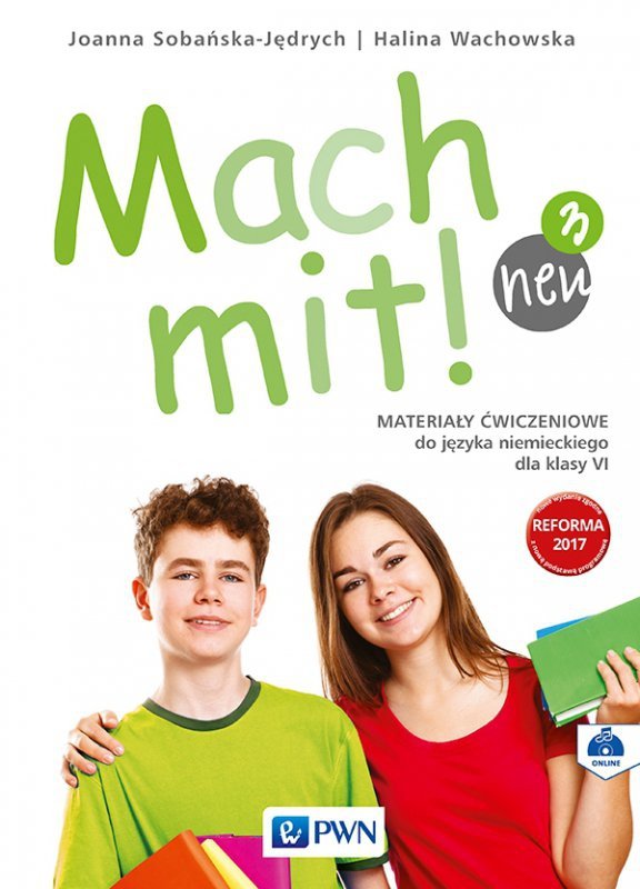 Mach mit! neu 3. Język niemiecki. Szkoła podstawowa klasa 6. Materiały ćwiczeniowe