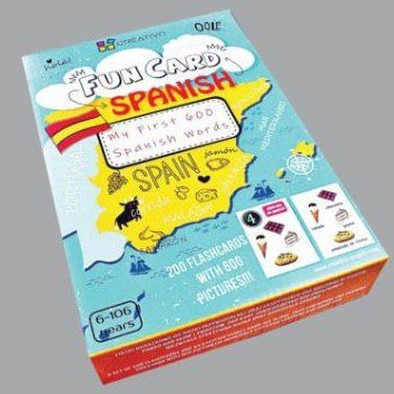 Karty językowe Hiszpański Fun Card Spanish My first 600 spanish words