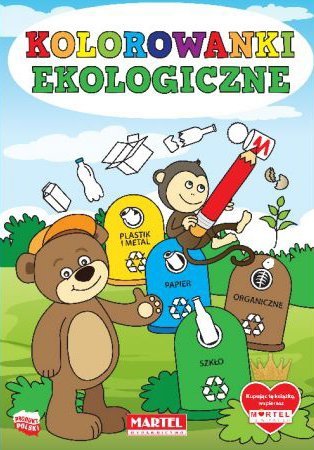 Kolorowanki Ekologiczne - segregowanie śmieci