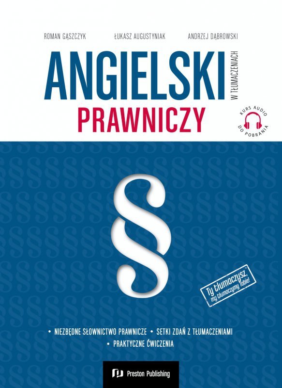 Angielski w tłumaczeniach. Prawniczy. Wydanie 2 + kod MP3