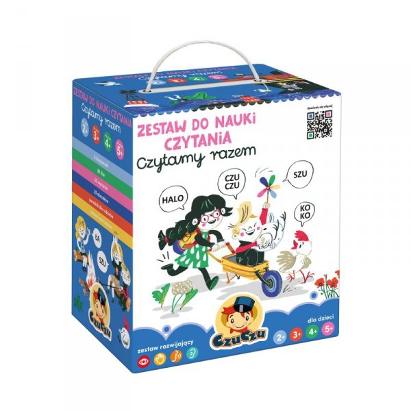 CzuCzu. Czytamy razem. Zestaw do nauki czytania 2+ 3+ 4+ 5+