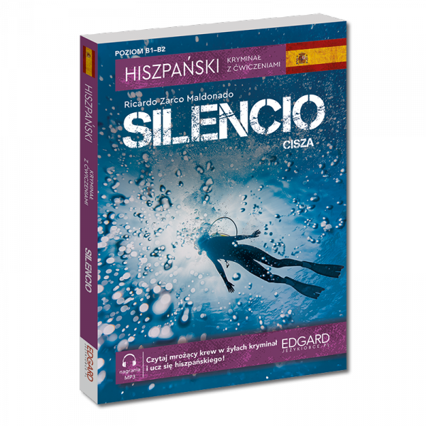 Hiszpański. Kryminał z ćwiczeniami. Silencio Cisza
