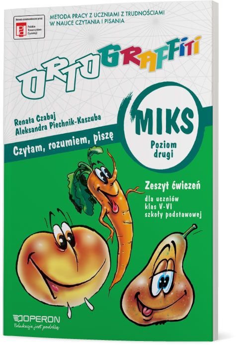ORTOGRAFFITI MIKS. Czytam, rozumiem, piszę. Poziom 2