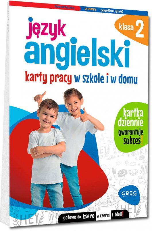 Język angielski. Karty pracy w szkole i w domu. Klasa 2