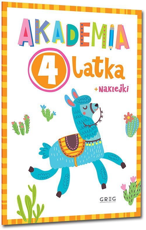 Akademia 4-latka + naklejki