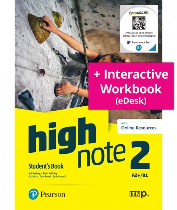 High Note 2. Student’s Book + Benchmark + online access (Digital Version + Interactive Workbook)