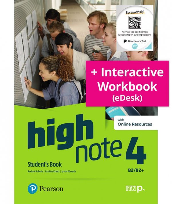 High Note 4. Student’s Book + Benchmark + klucz dostępu (Smart Book + Smart Workbook)
