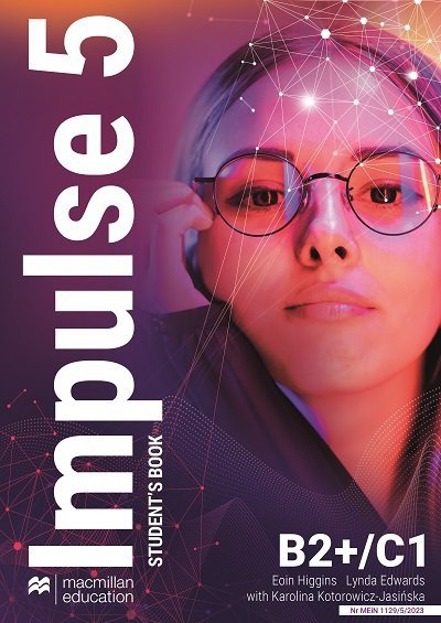 Impulse 5. B2+/C1. Student's Book + książka cyfrowa. Kod wklejony