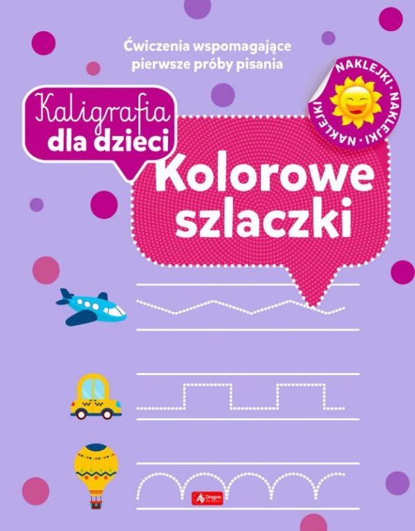 Kolorowe szlaczki. Kaligrafia dla dzieci