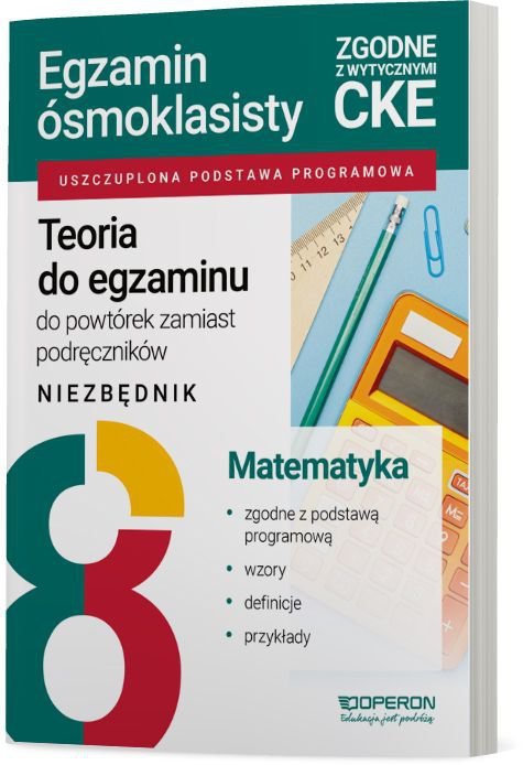 Egzamin ósmoklasisty 2026. Matematyka. Niezbędnik z teorią