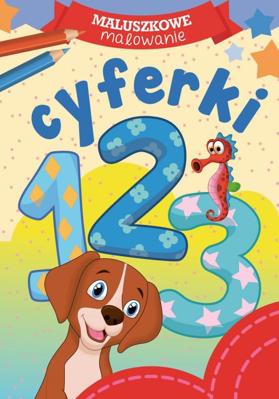 Maluszkowe malowanie. Cyferki