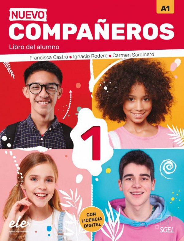 Nuevo Companeros 1 podręcznik + licencia digital  3 edicion /2021/