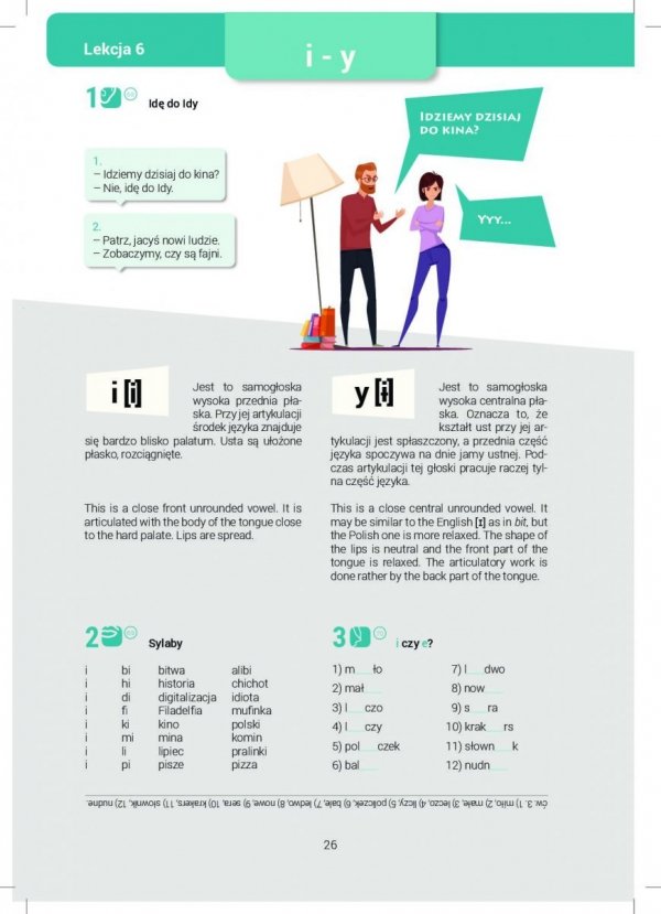 Łatwo ci mówić! Ćwiczenia fonetyczne dla obcokrajowców uczących się języka polskiego (FLIPBOOK)