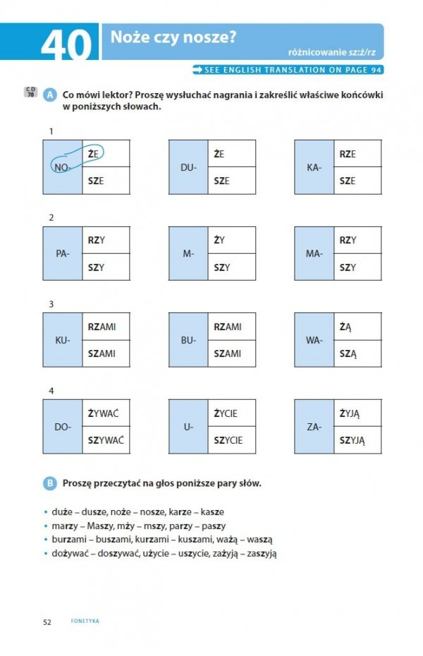 Fonetyka. Testuj Swój Polski A1-B1